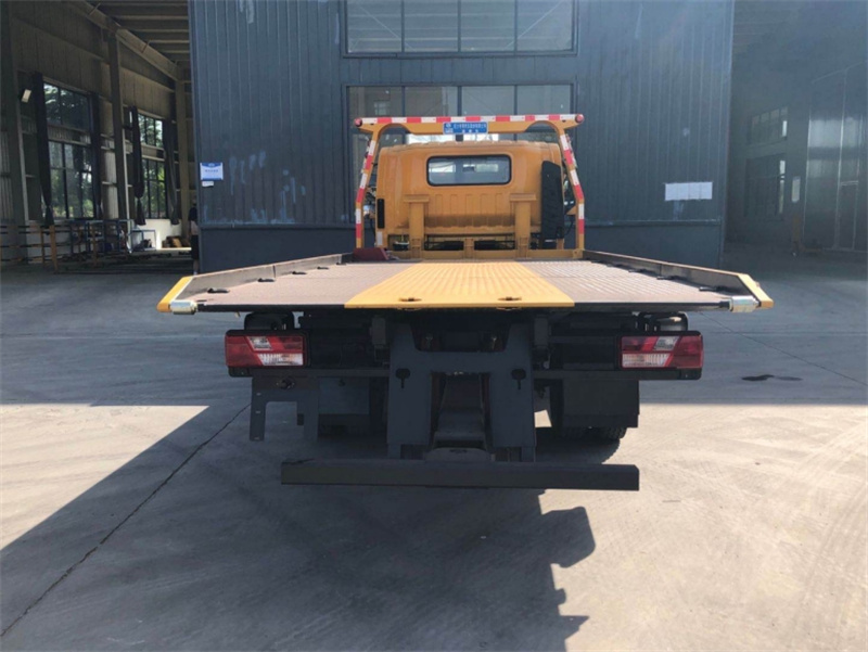 國六江鈴凱銳黃牌一體板清障車